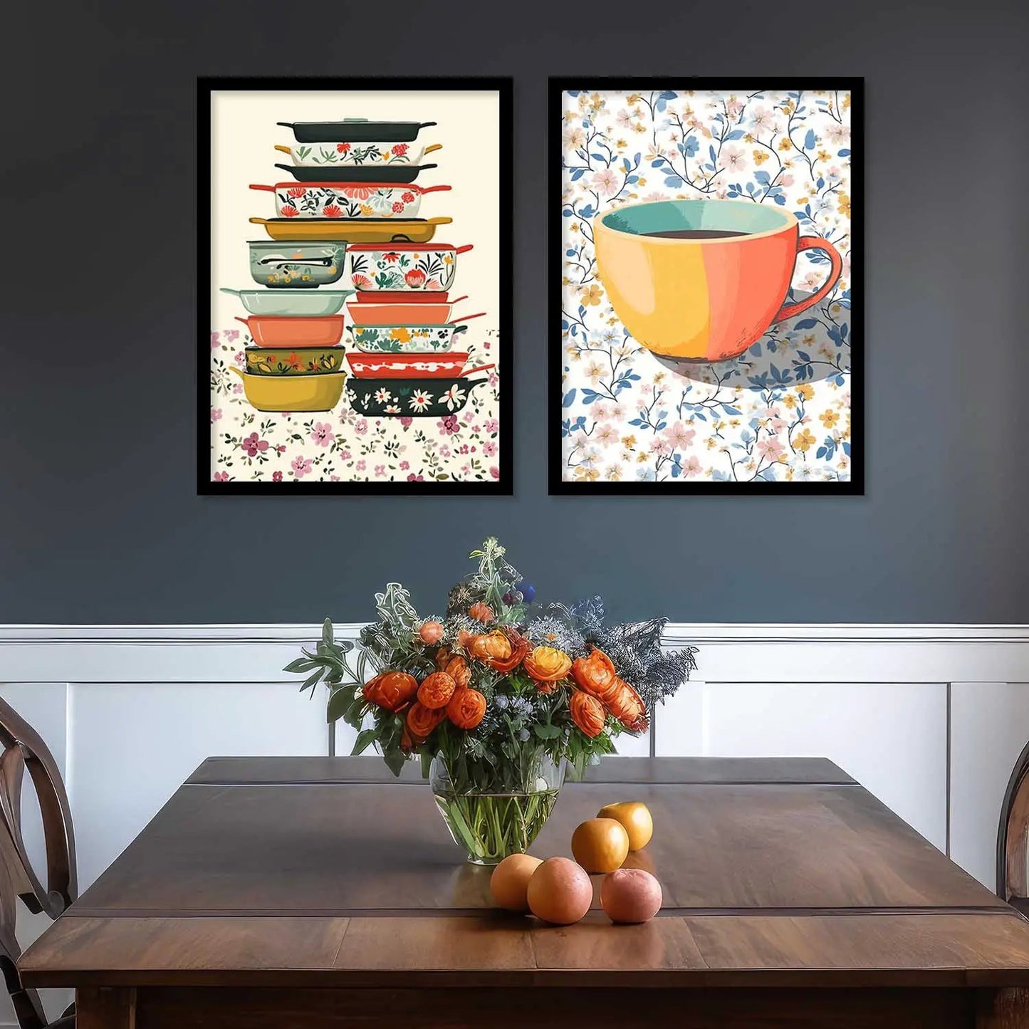 Restaurant Wall Print For Living Room Wall Decor