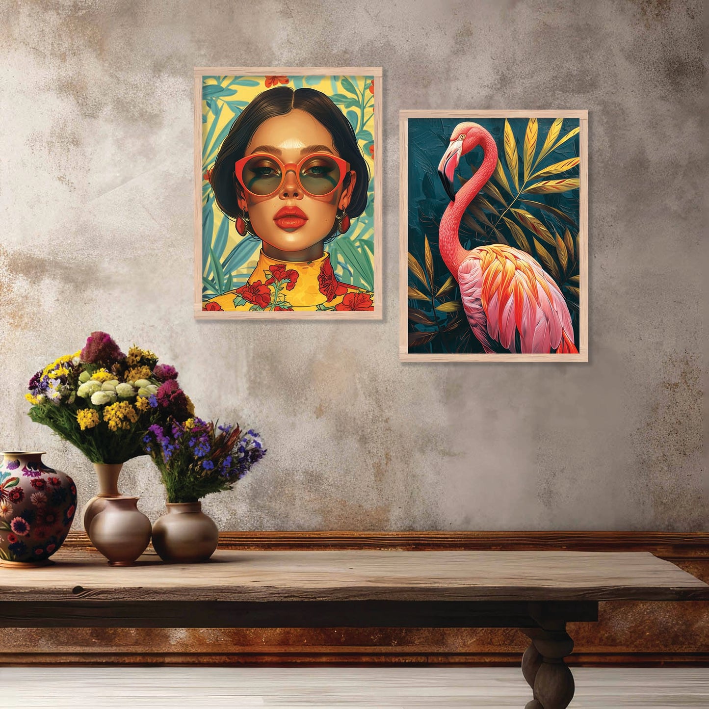 Traditional Wall Print For Living Room Wall Decor