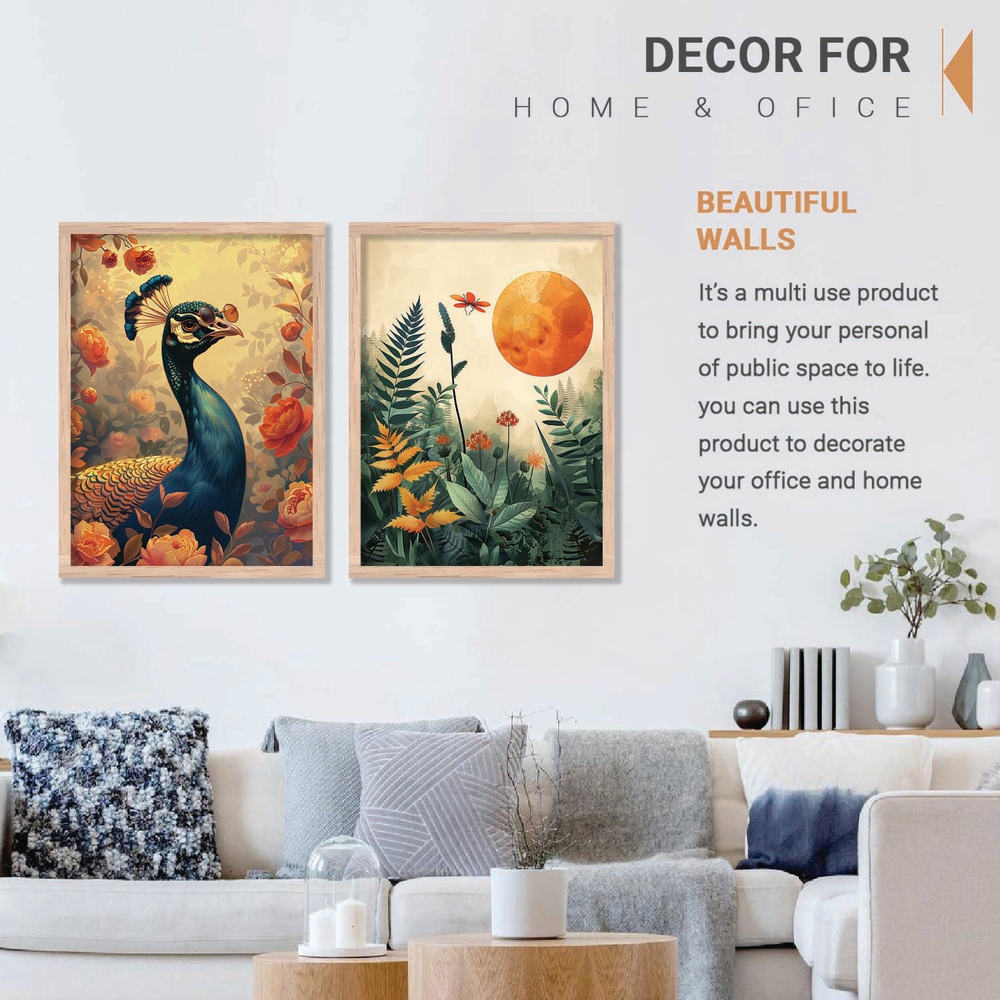 Traditional Wall Print For Living Room Wall Decor