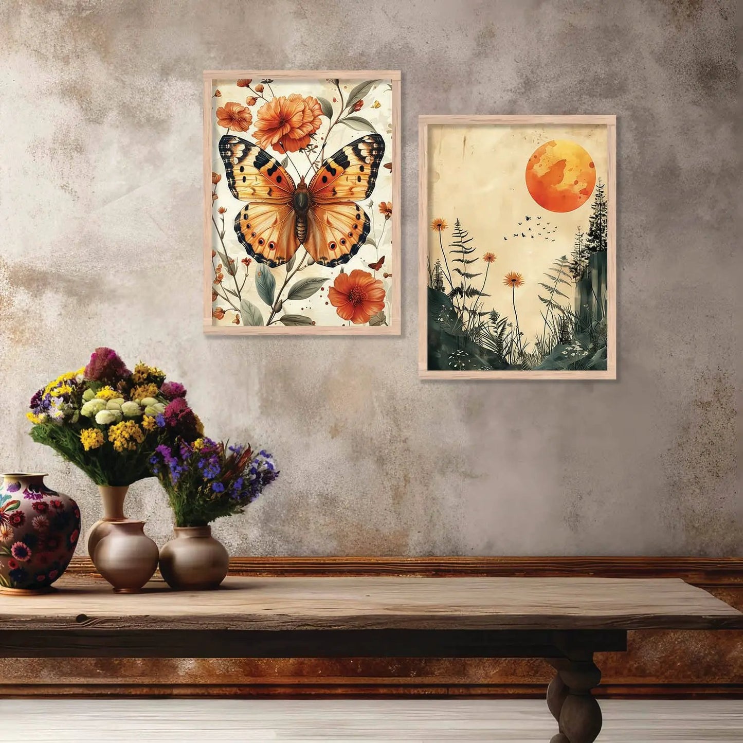 Traditional Wall Print For Living Room Wall Decor