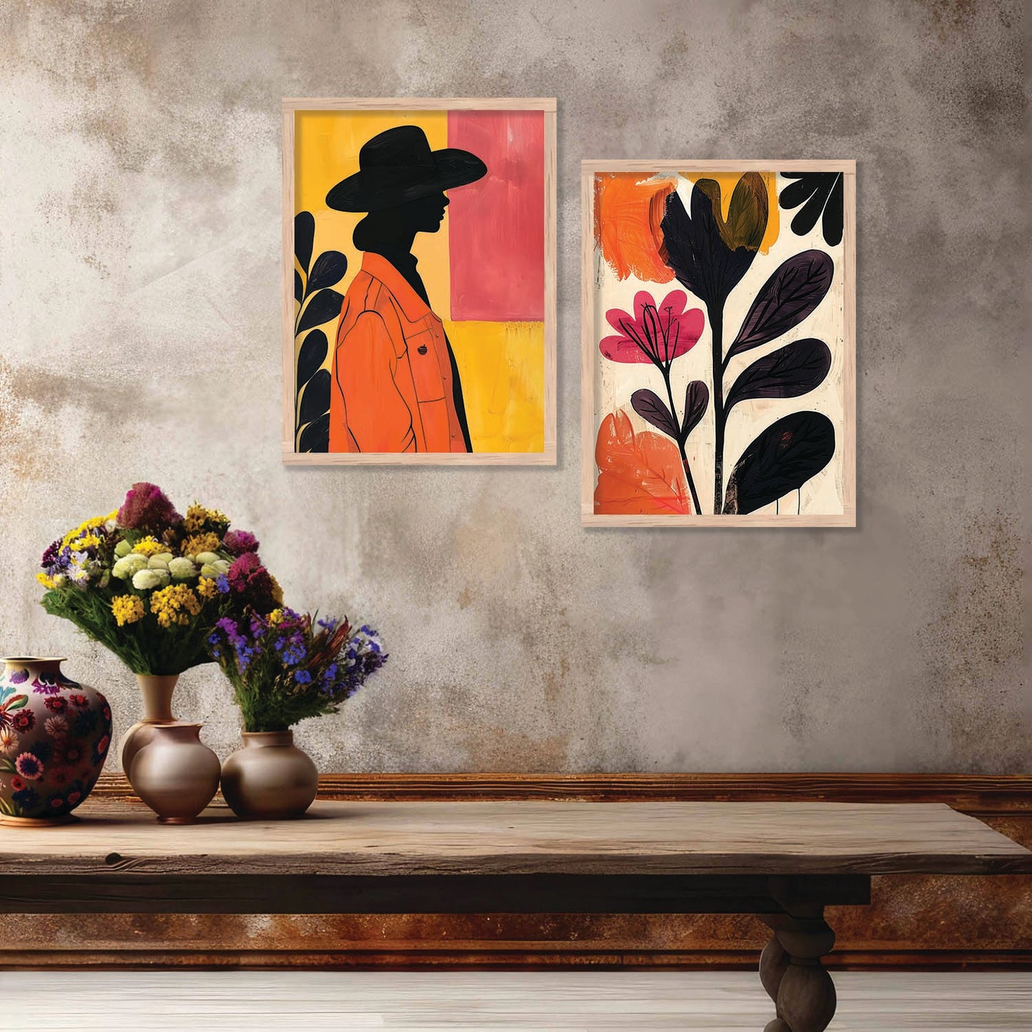 Abstract Wall Print For Living Room Wall Decor