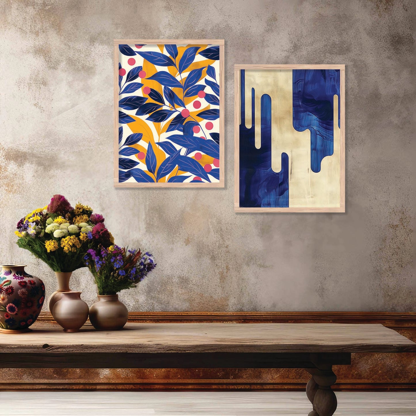 Abstract Wall Print For Living Room Wall Decor