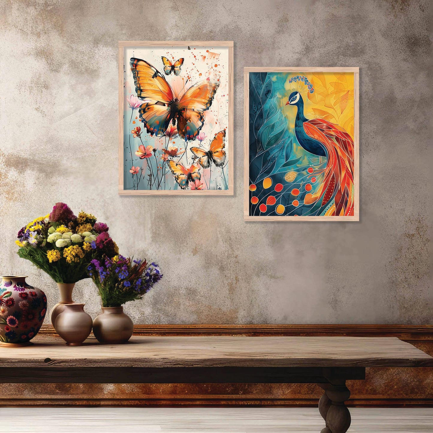 Traditional Wall Print For Living Room Wall Decor