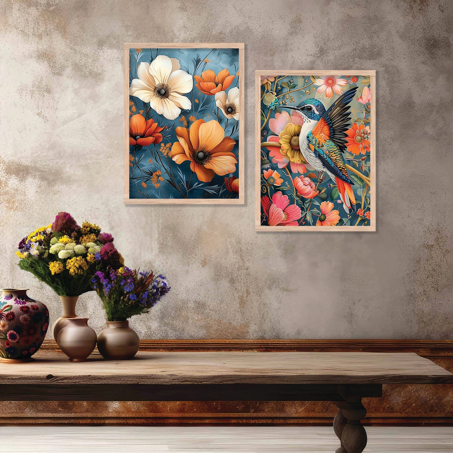 Traditional Wall Print For Living Room Wall Decor