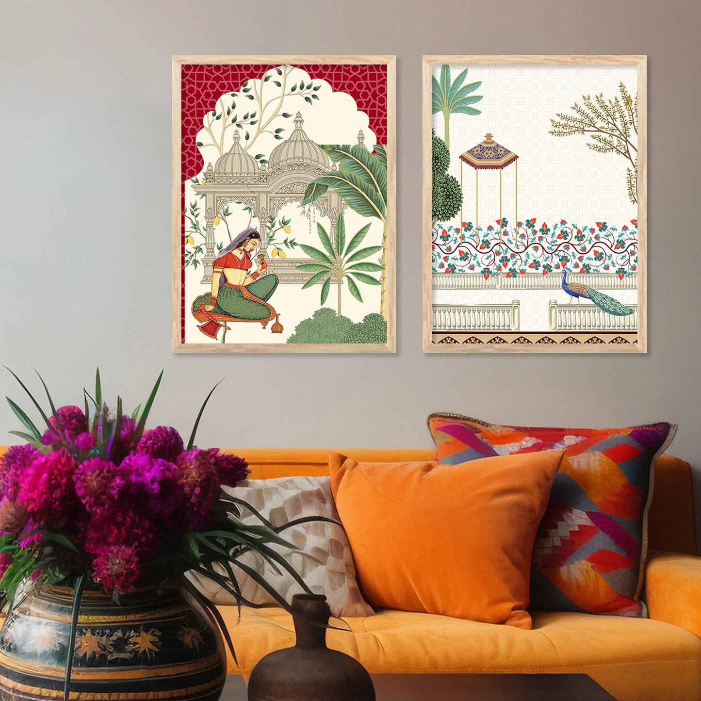 Traditional Wall Print For Living Room Wall Decor
