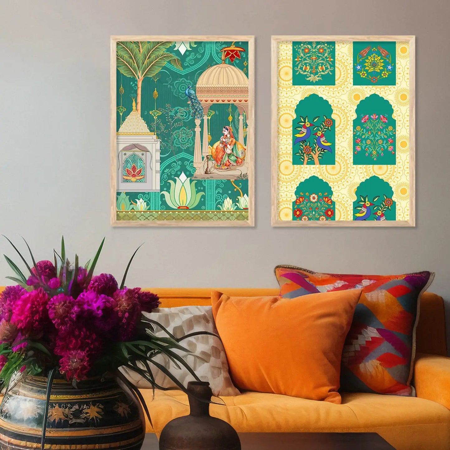 Traditional Wall Print For Living Room Wall Decor