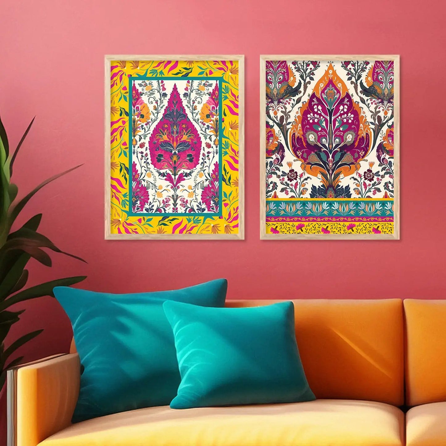 Traditional Wall Print For Living Room Wall Decor