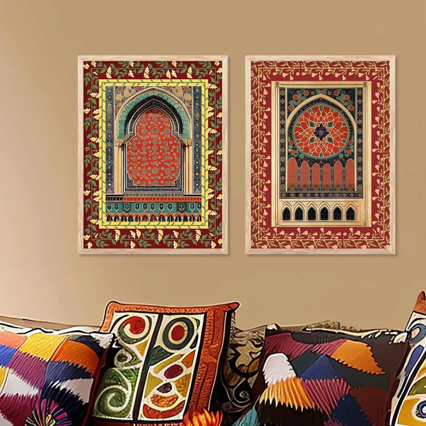 Traditional Wall Print For Living Room Wall Decor