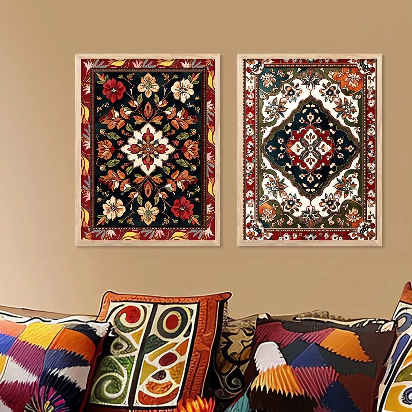 Traditional Wall Print For Living Room Wall Decor