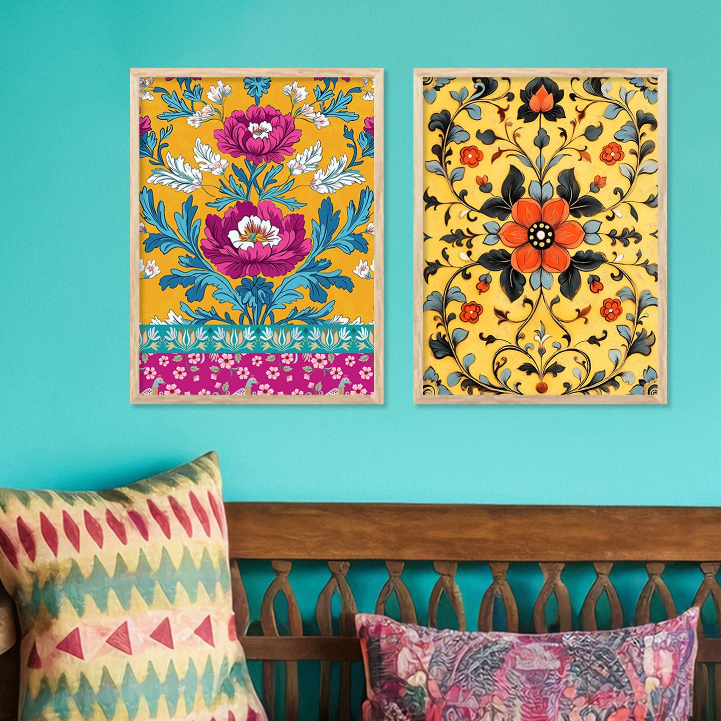 Traditional Wall Print For Living Room Wall Decor