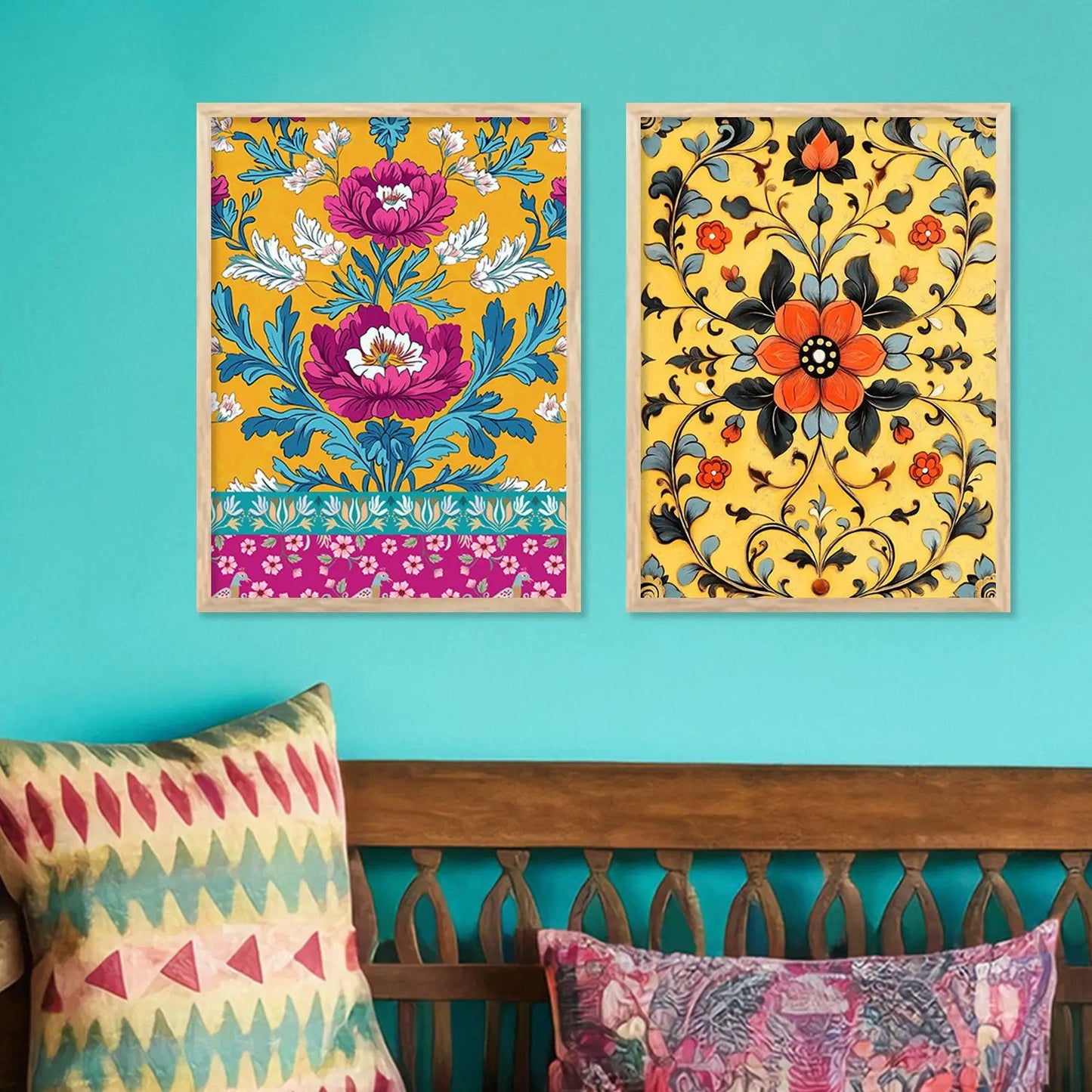 Traditional Wall Print For Living Room Wall Decor