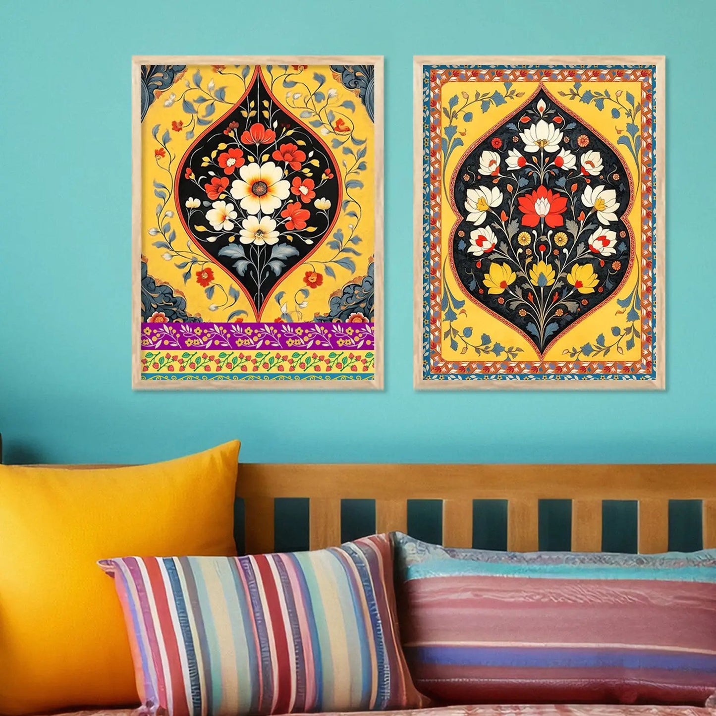Traditional Wall Print For Living Room Wall Decor