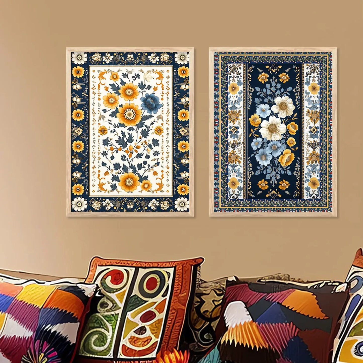 Traditional Wall Print For Living Room Wall Decor