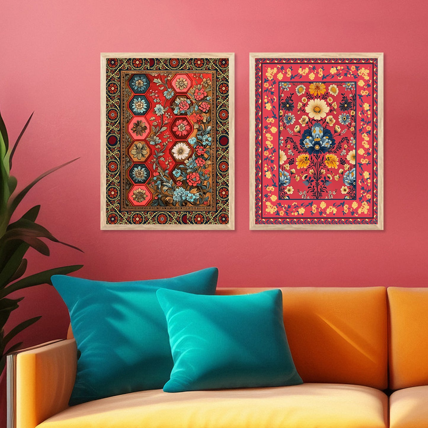 Traditional Wall Print For Living Room Wall Decor