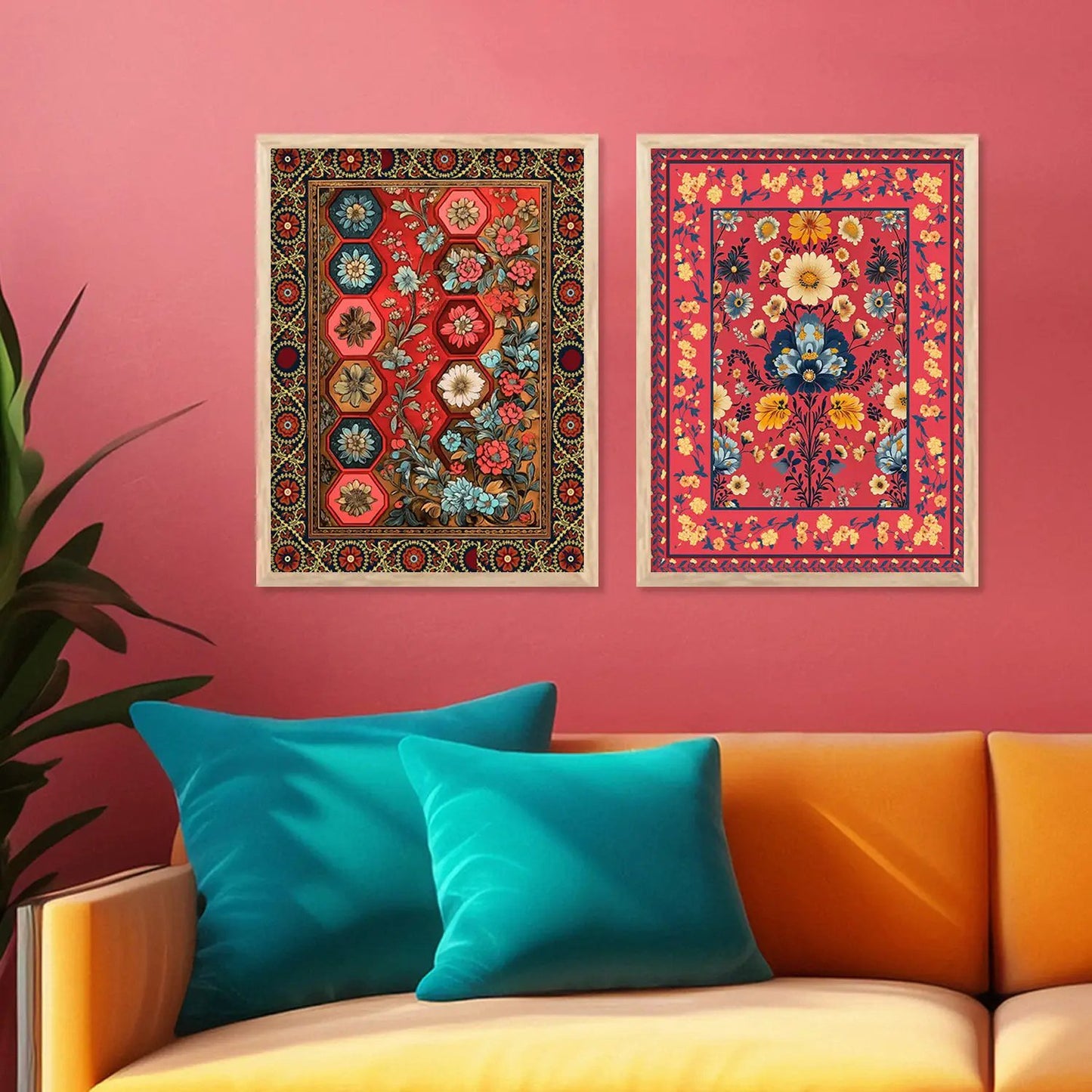 Traditional Wall Print For Living Room Wall Decor