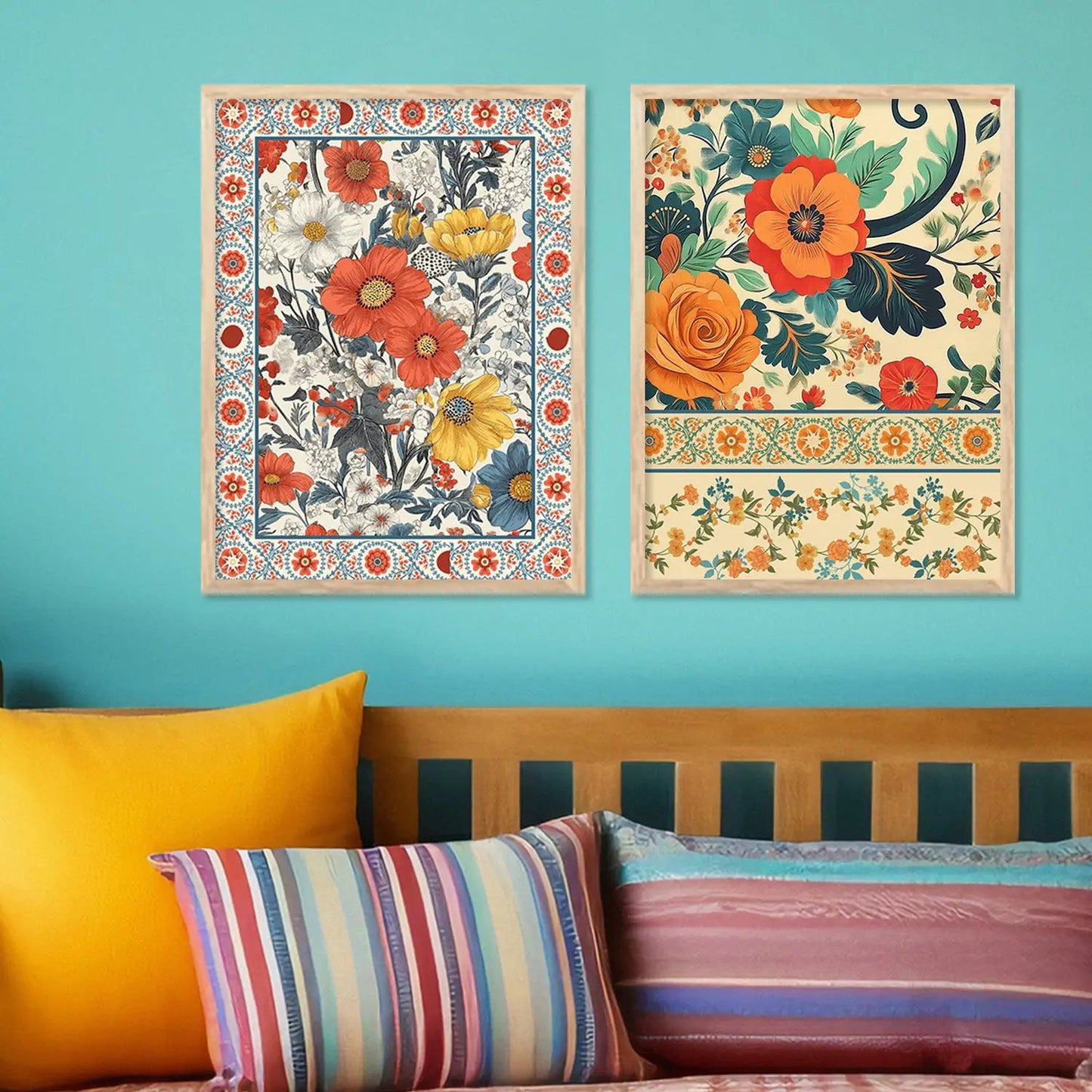 Traditional Wall Print For Living Room Wall Decor