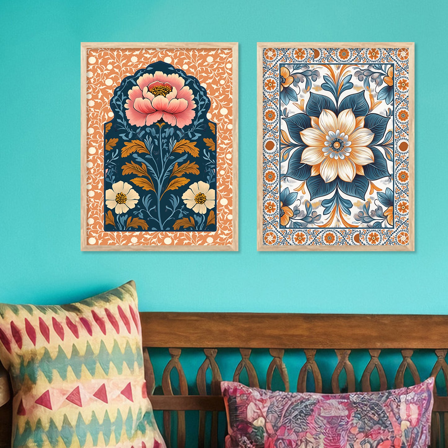 Traditional Wall Print For Living Room Wall Decor