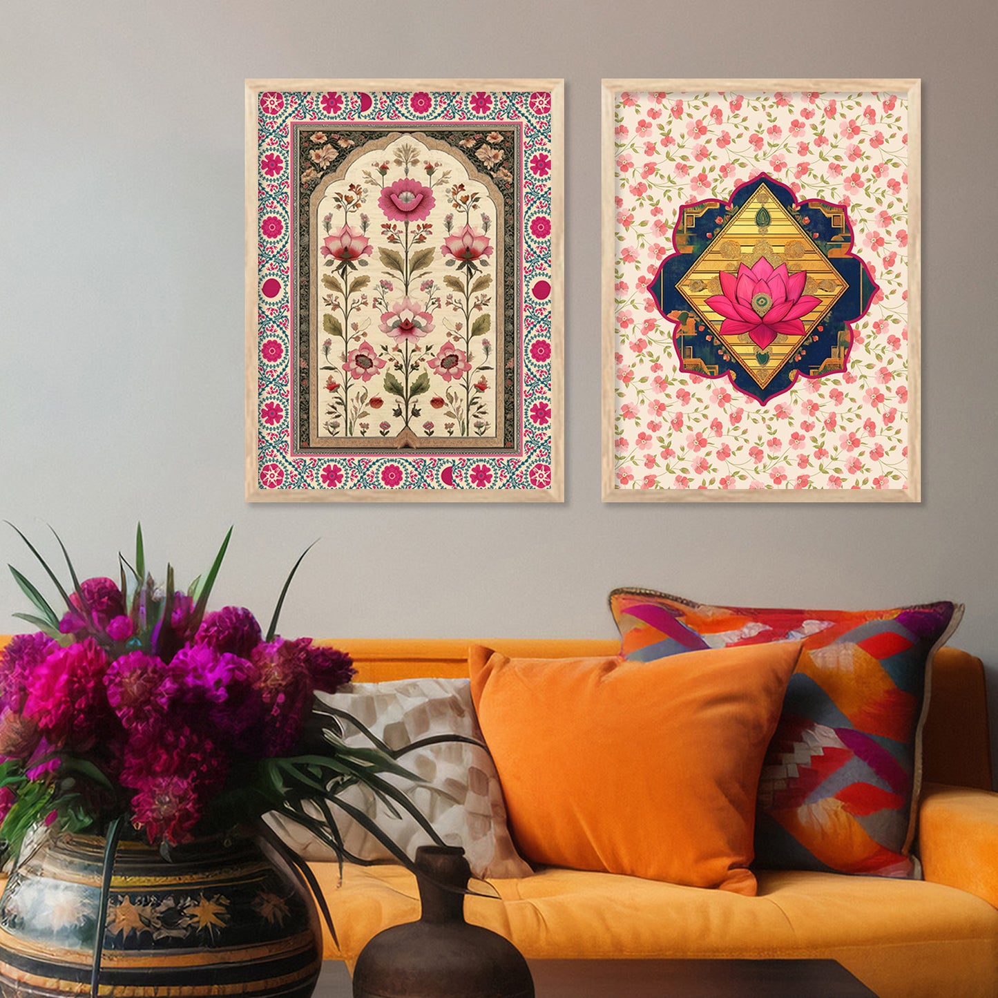 Traditional Wall Print For Living Room Wall Decor