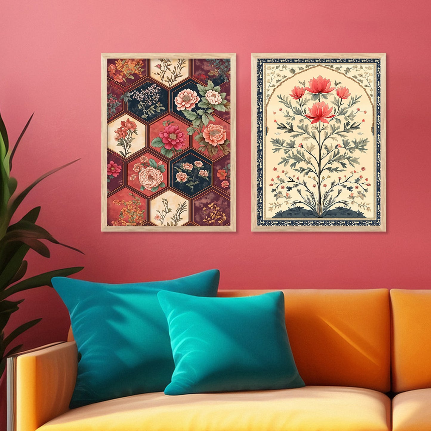 Traditional Wall Print For Living Room Wall Decor