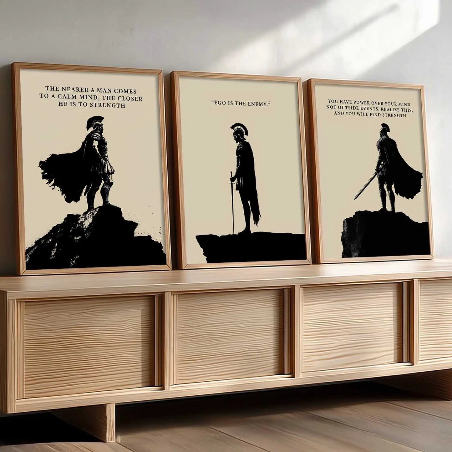 Aesthetic Samurai Wall Art Paintings for Living Room Bedroom