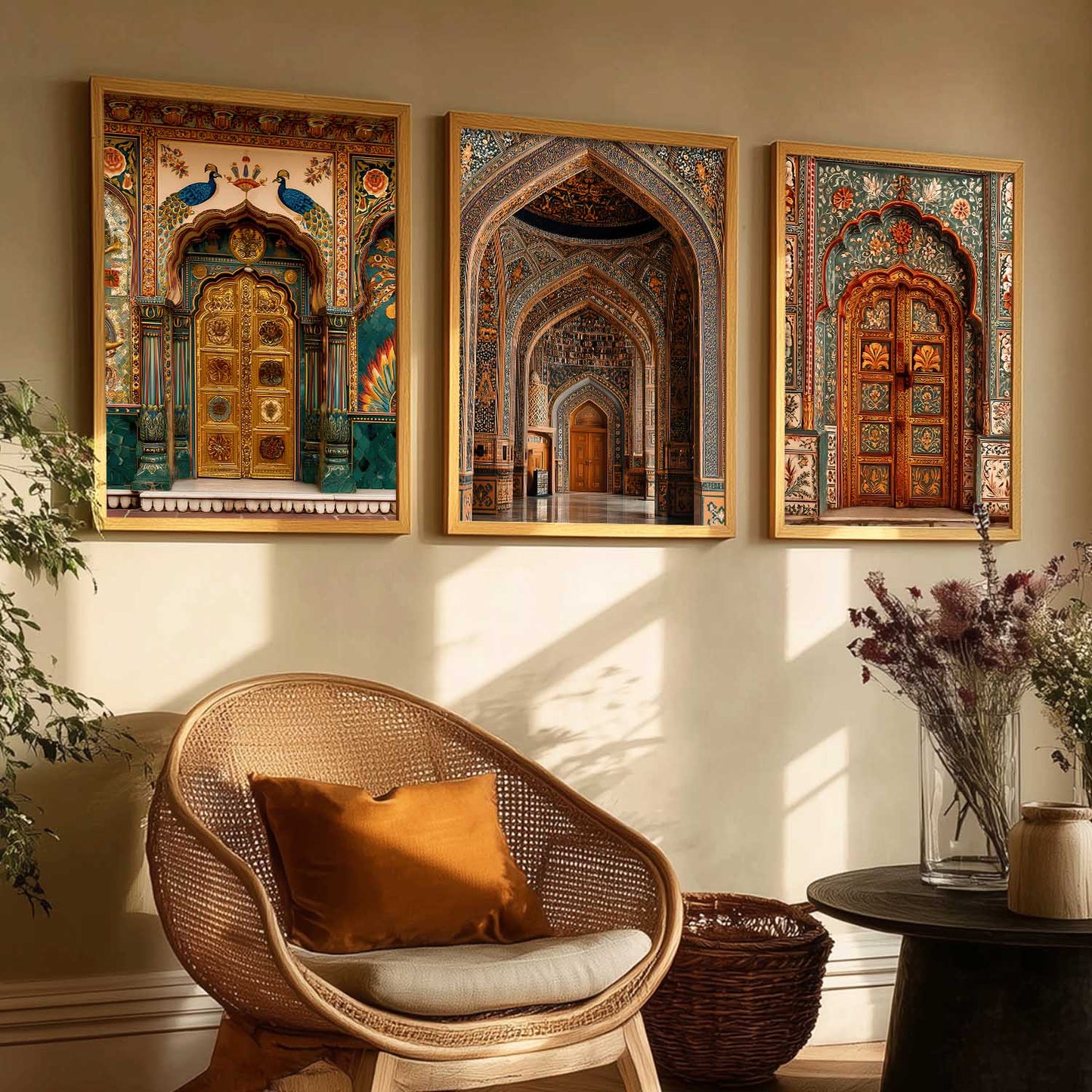 Traditional Indian Wall Art Paintings for Living Room Bedroom