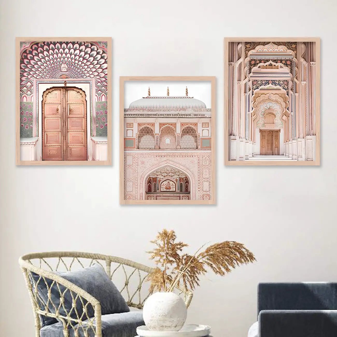 Beautiful Mosque Gate Painting for Living Room Bedroom Home and Office Wall Decor-Kotart