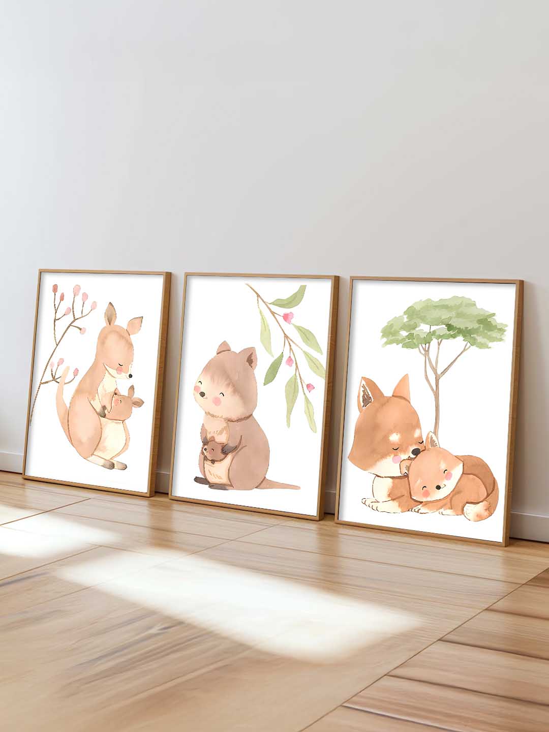 Forest Animals Wall Art Paintings for Living Room Bedroom