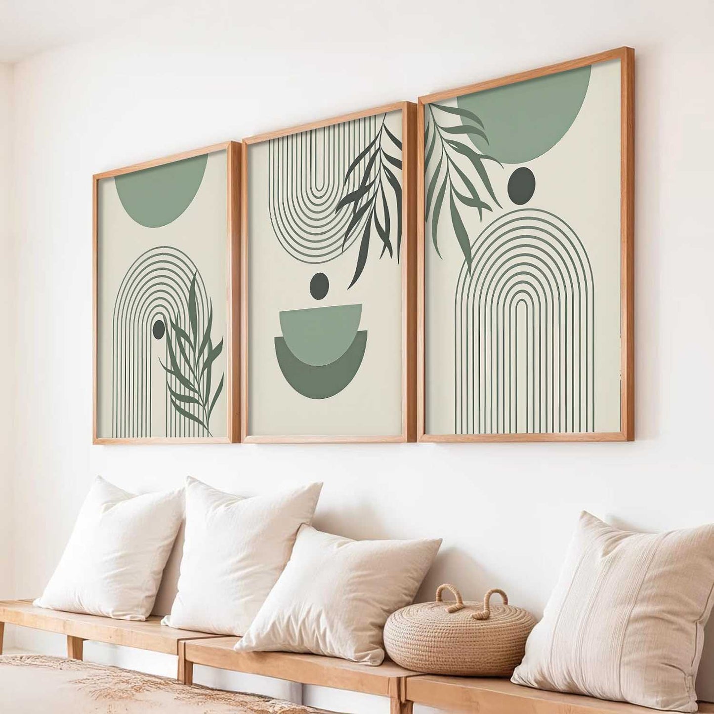 Boho Wall Art Paintings for Living Room Bedroom