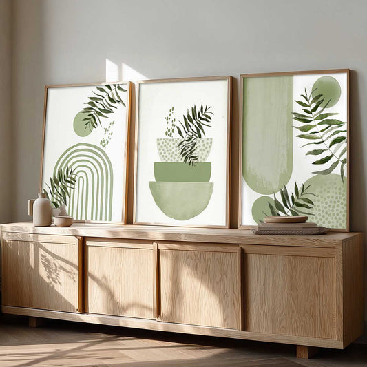 Boho Wall Art Paintings for Living Room Bedroom