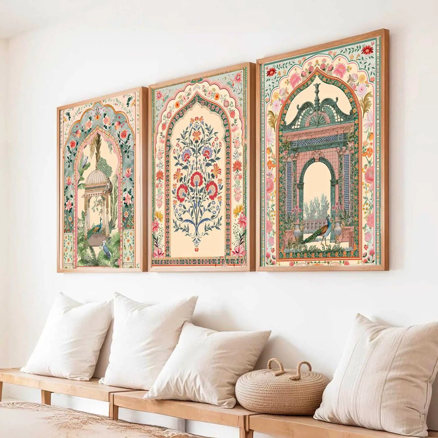 Kotart Traditional Indian Wall Art Paintings for Living Room | Wall Poster With frames | Paintings For Home Decoration | Framed Wall Painting for Home Room Bedroom