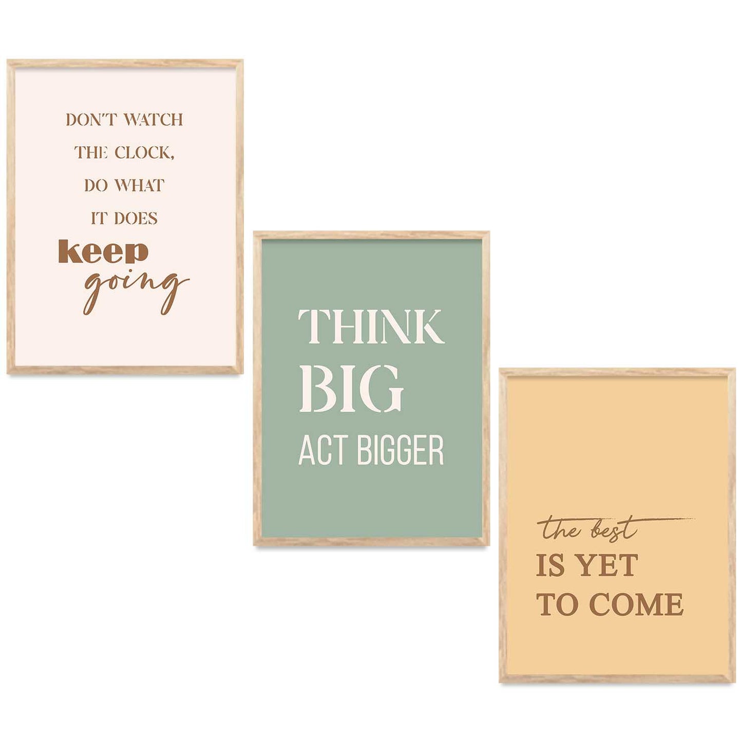 Motivational Wall Art Paintings for Living Room - Wall Poster With frames
