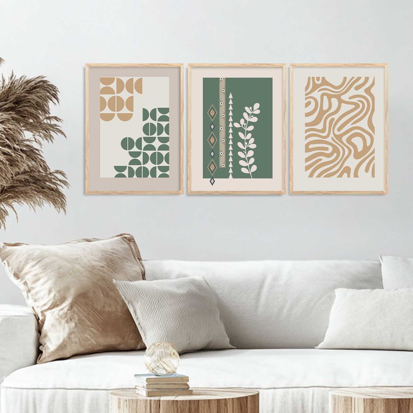 Modern Wall Art Paintings for Living Room - Wall Poster With frames