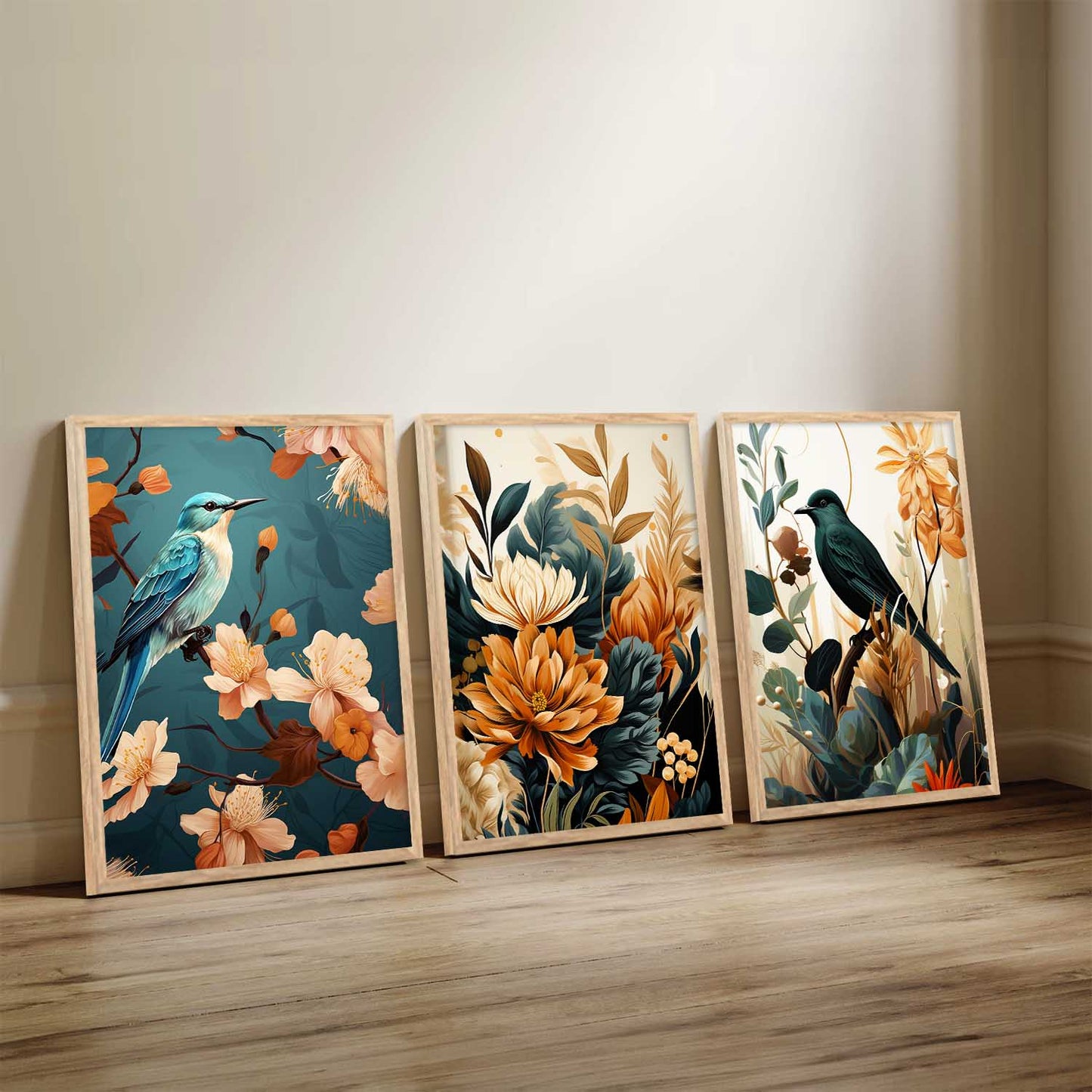 Traditional Wall Art Paintings for Living Room - Wall Poster With frames