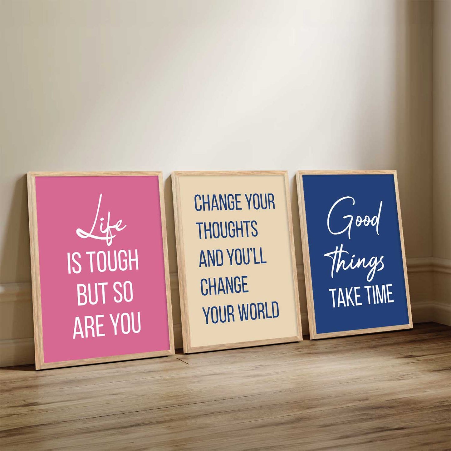 Motivational Wall Art Paintings for Living Room - Wall Poster With frames