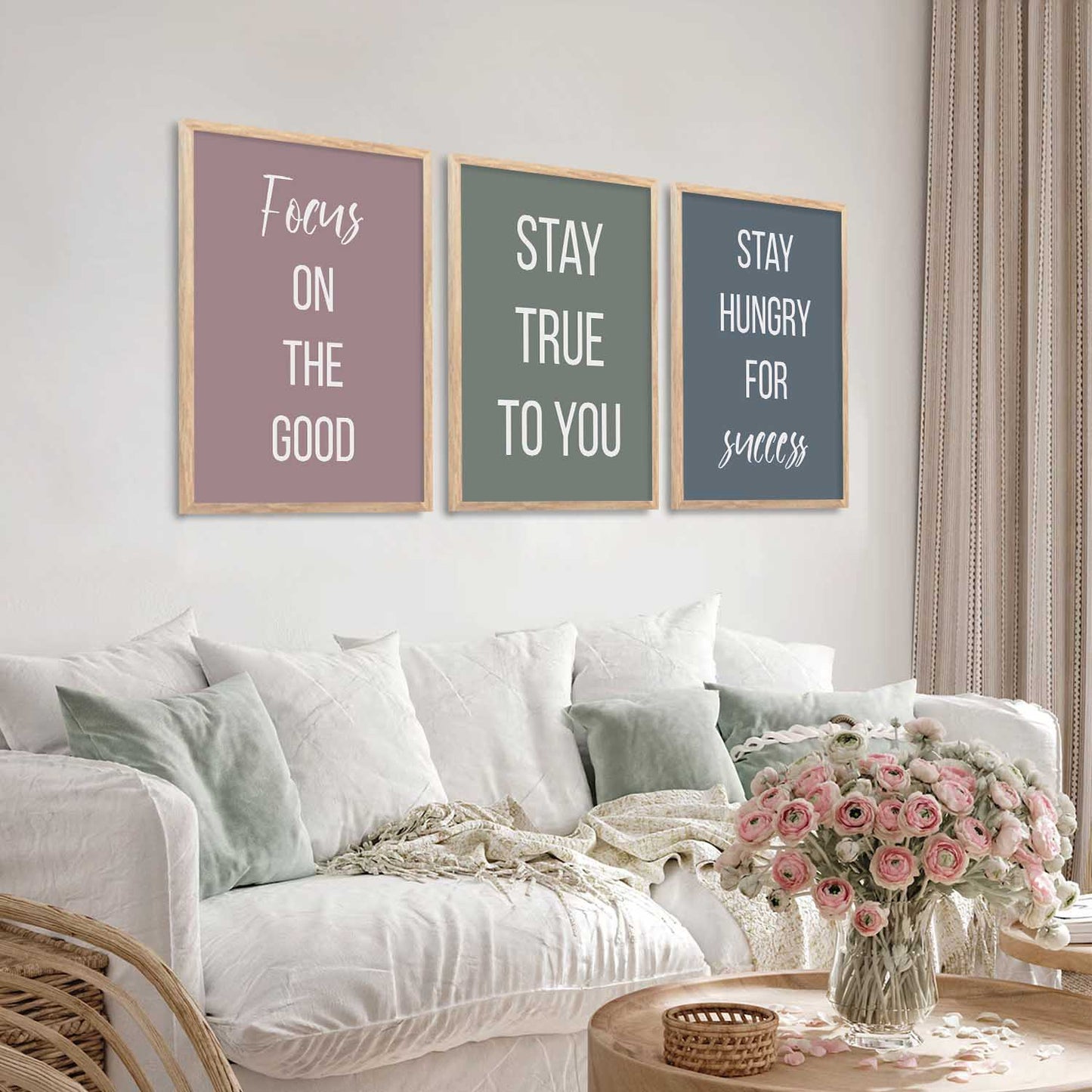 Motivational Wall Art Paintings for Living Room - Wall Poster With frames