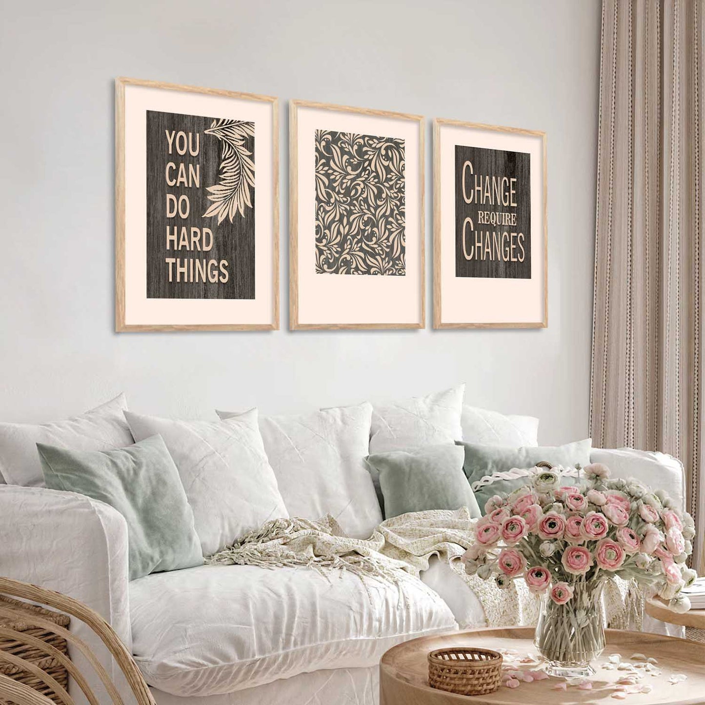 Motivational Wall Art Paintings for Living Room - Wall Poster With frames