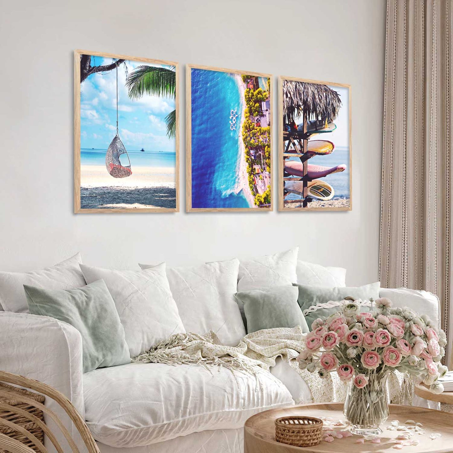 travel Wall Art Paintings for Living Room - Wall Poster With frames