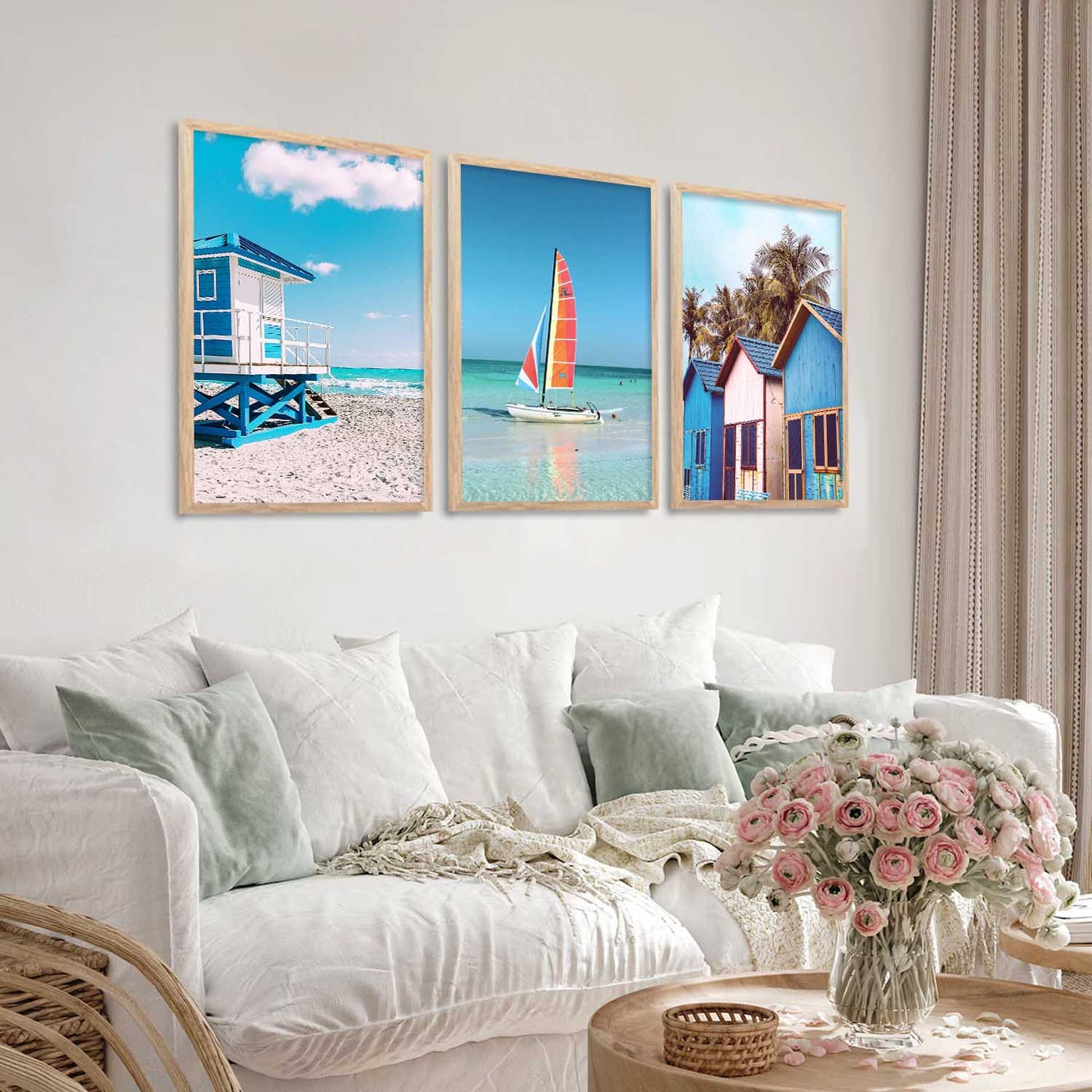 travel Wall Art Paintings for Living Room - Wall Poster With frames