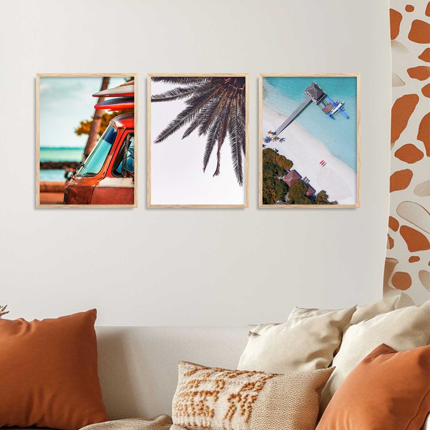 travel Wall Art Paintings for Living Room - Wall Poster With frames