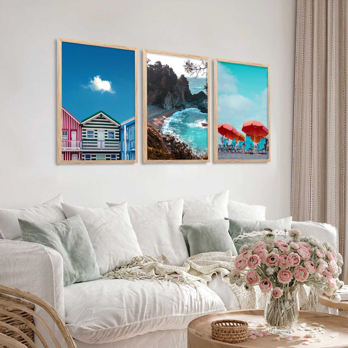 travel Wall Art Paintings for Living Room - Wall Poster With frames
