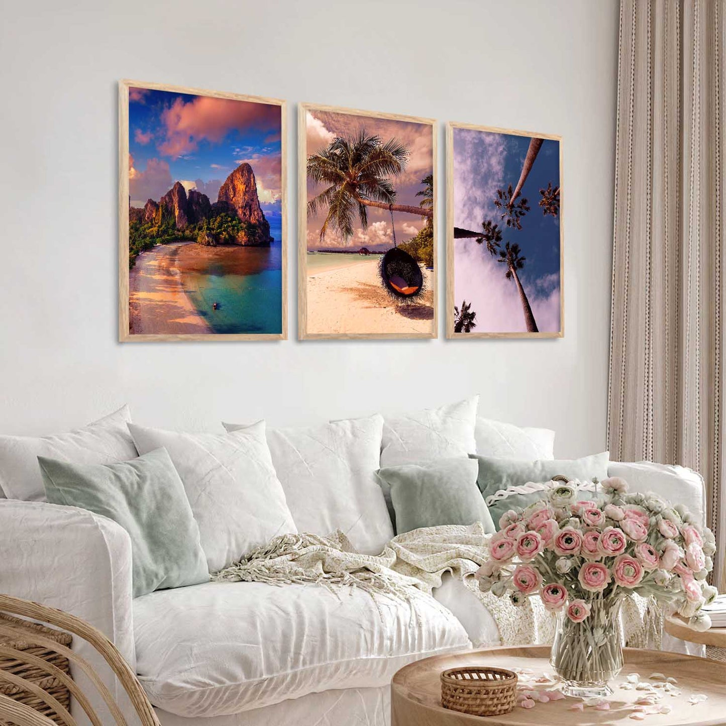 travel Wall Art Paintings for Living Room - Wall Poster With frames
