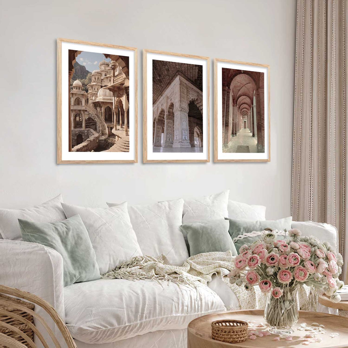 Traditional Wall Art Paintings for Living Room - Wall Poster With frames