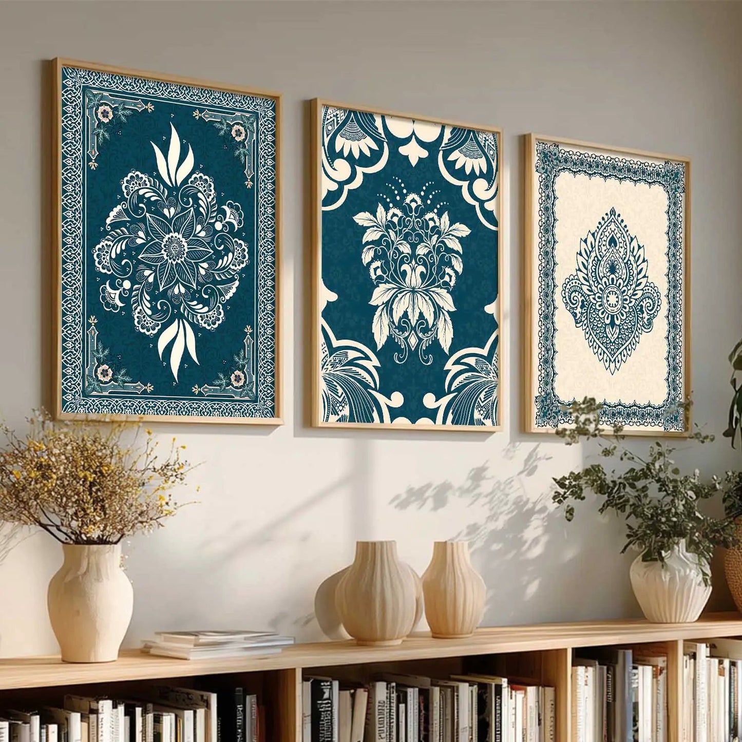 Traditional Wall Art Paintings for Living Room - Wall Poster With frames