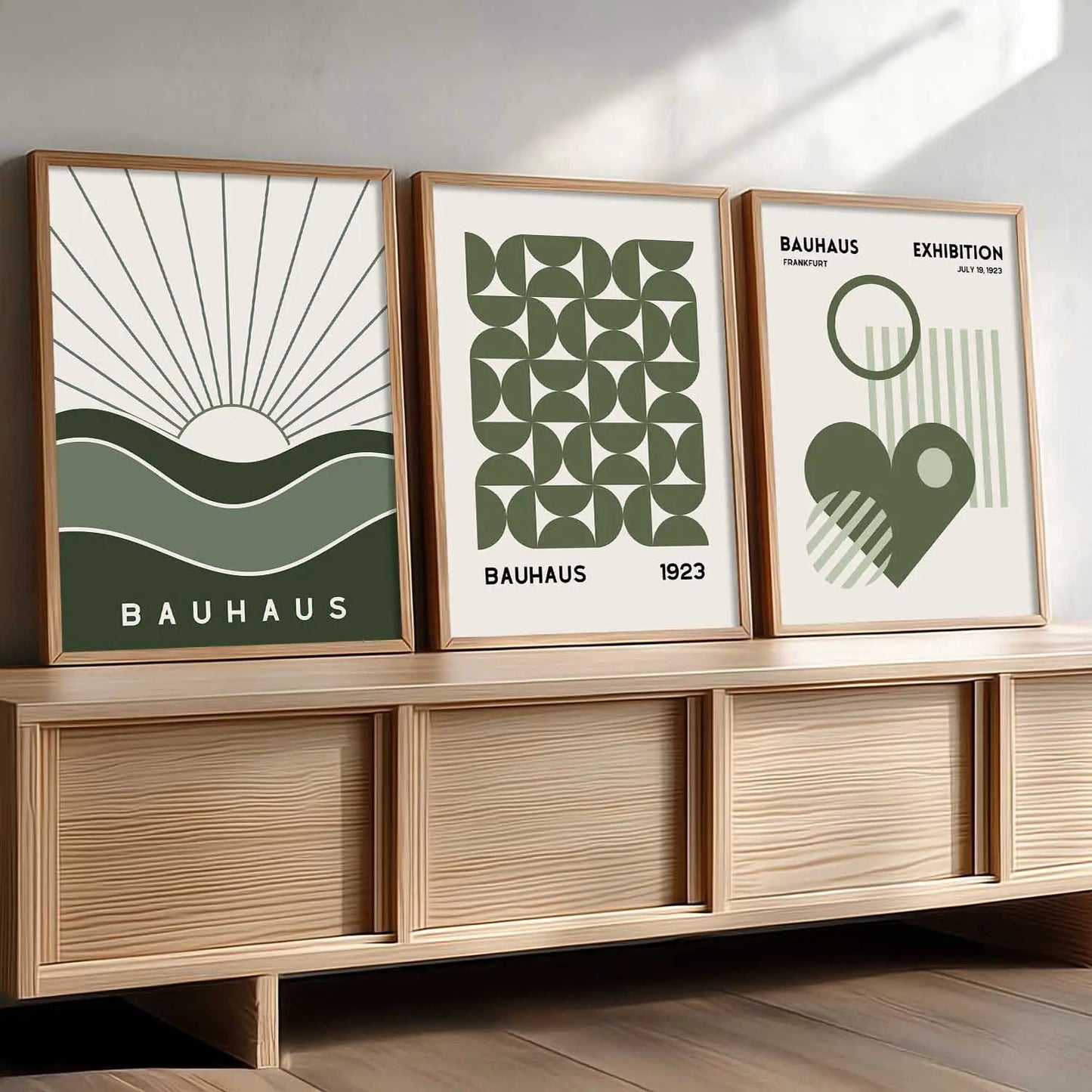 Boho Framed Wall Art Prints | Set of 3 | Home Decor