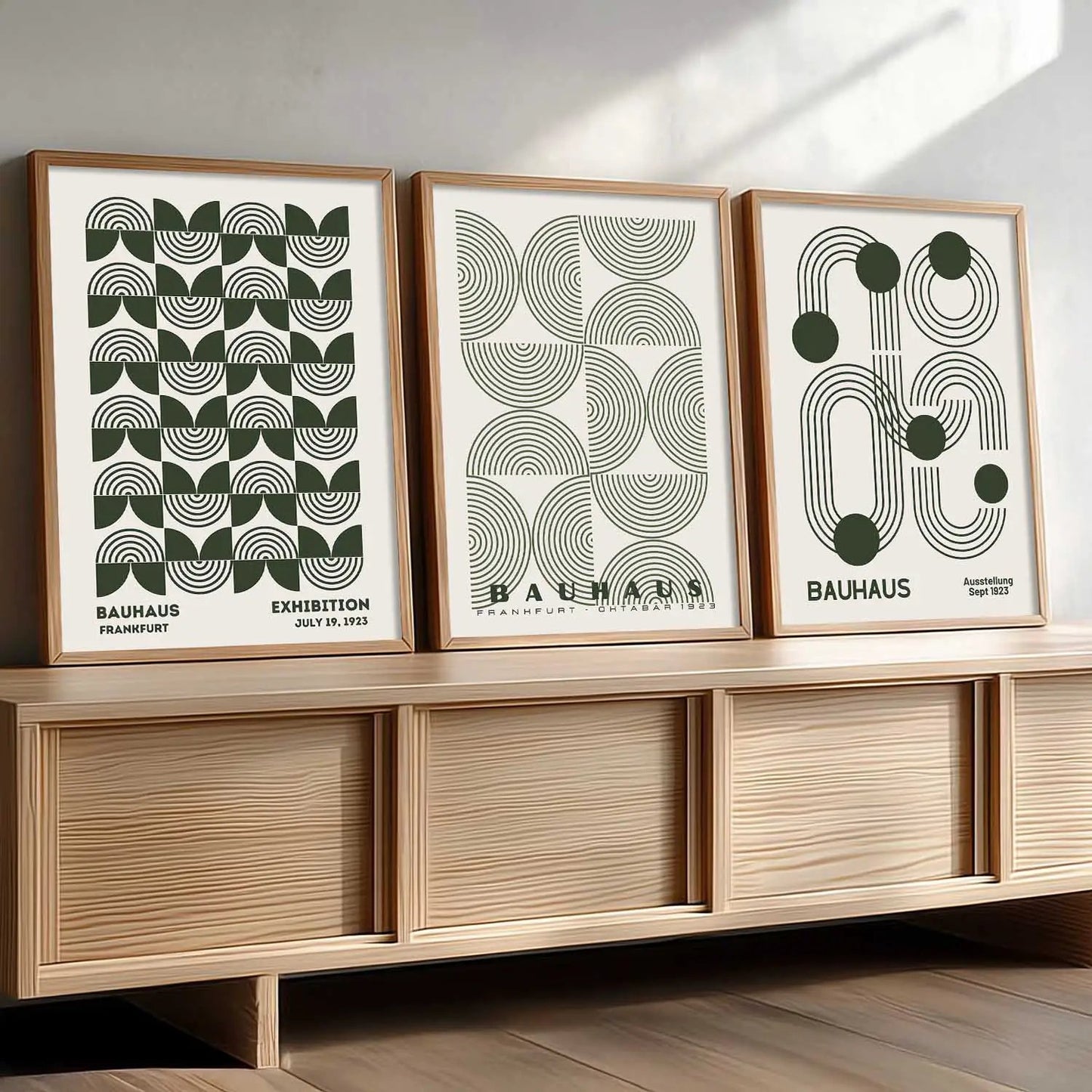 Boho Framed Wall Art Prints | Set of 3 | Home Decor