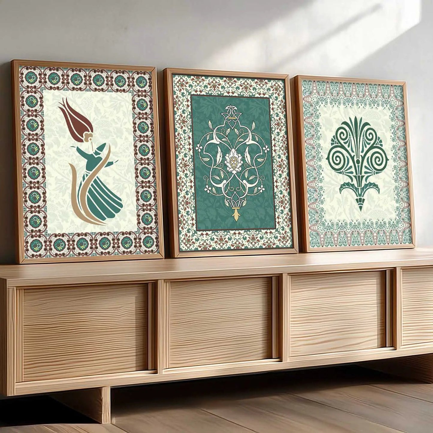 Traditional Wall Art Paintings for Living Room - Wall Poster With frames