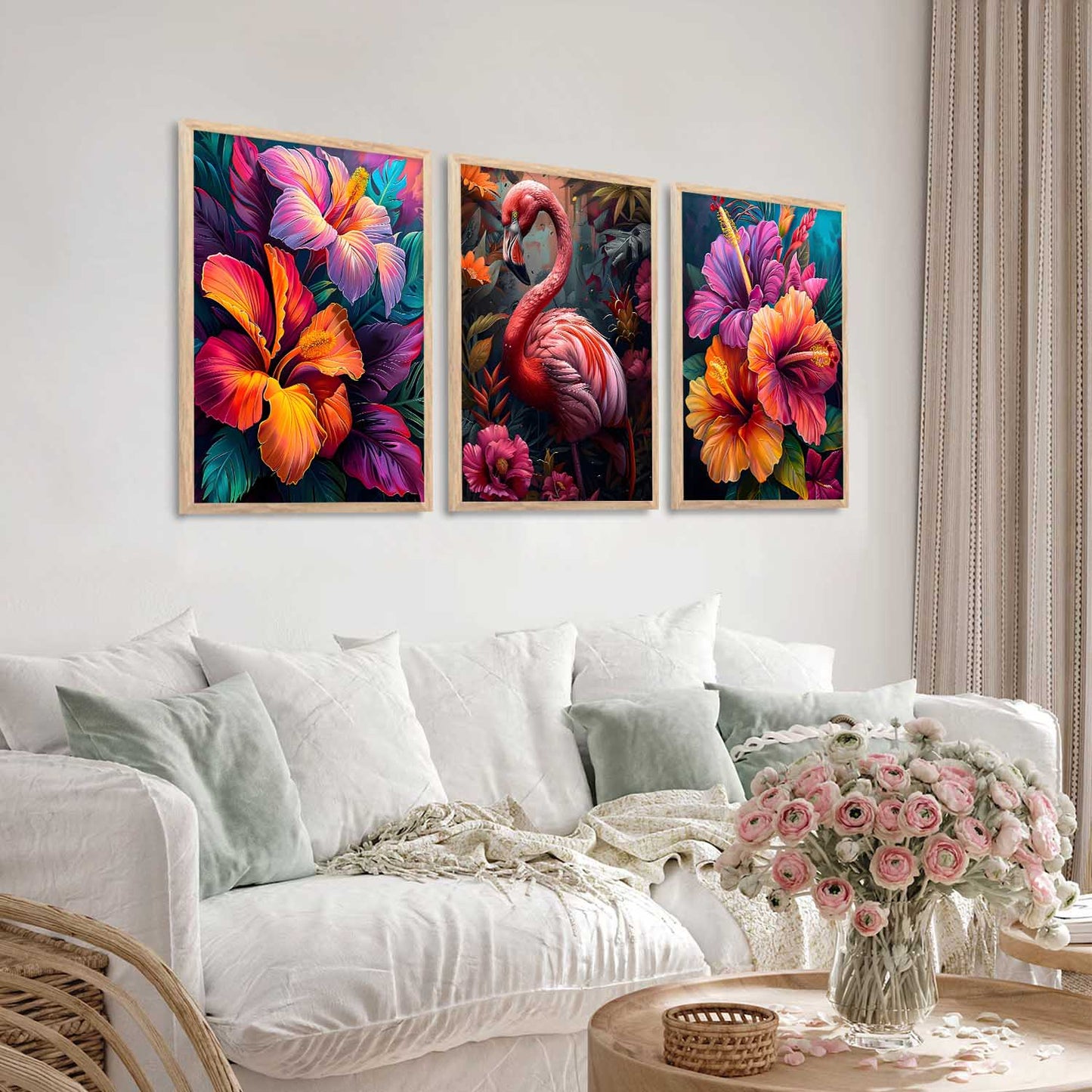 Modern Wall Art Paintings for Living Room - Wall Poster With frames