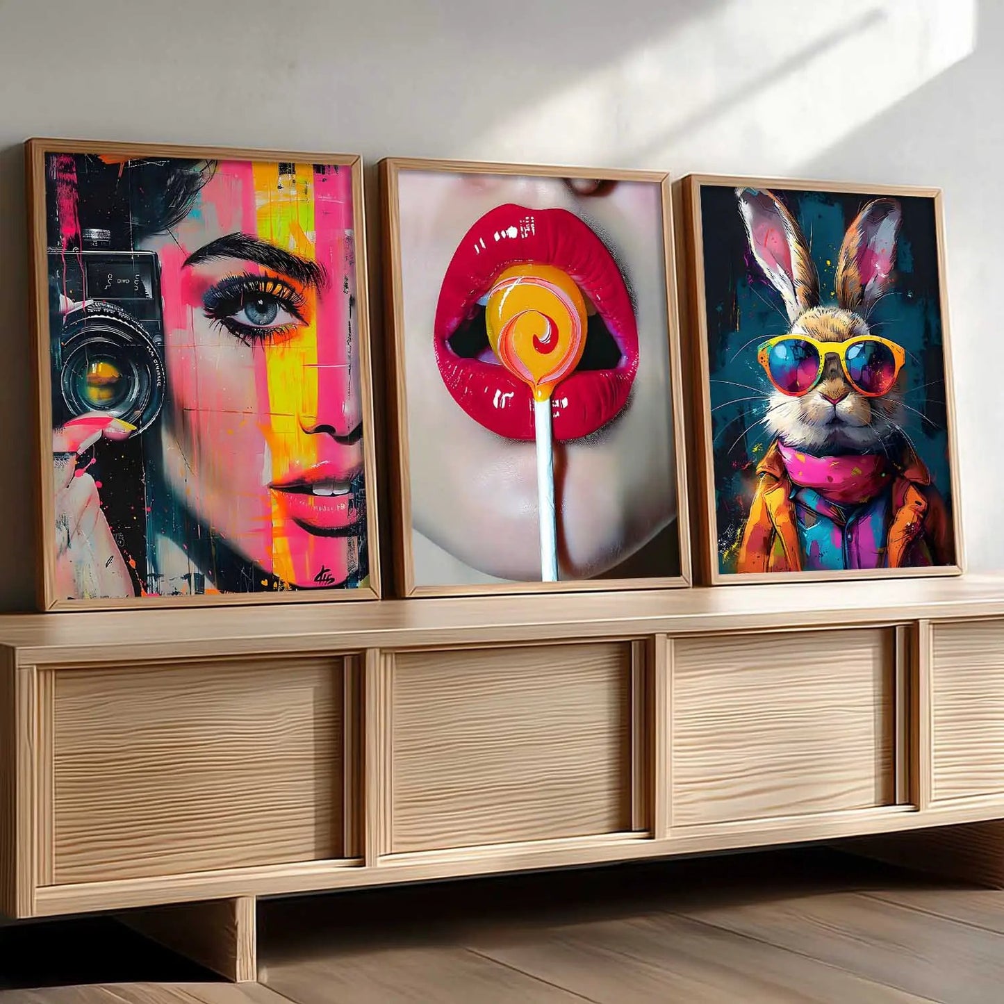 Modern Wall Art Paintings for Living Room - Wall Poster With frames