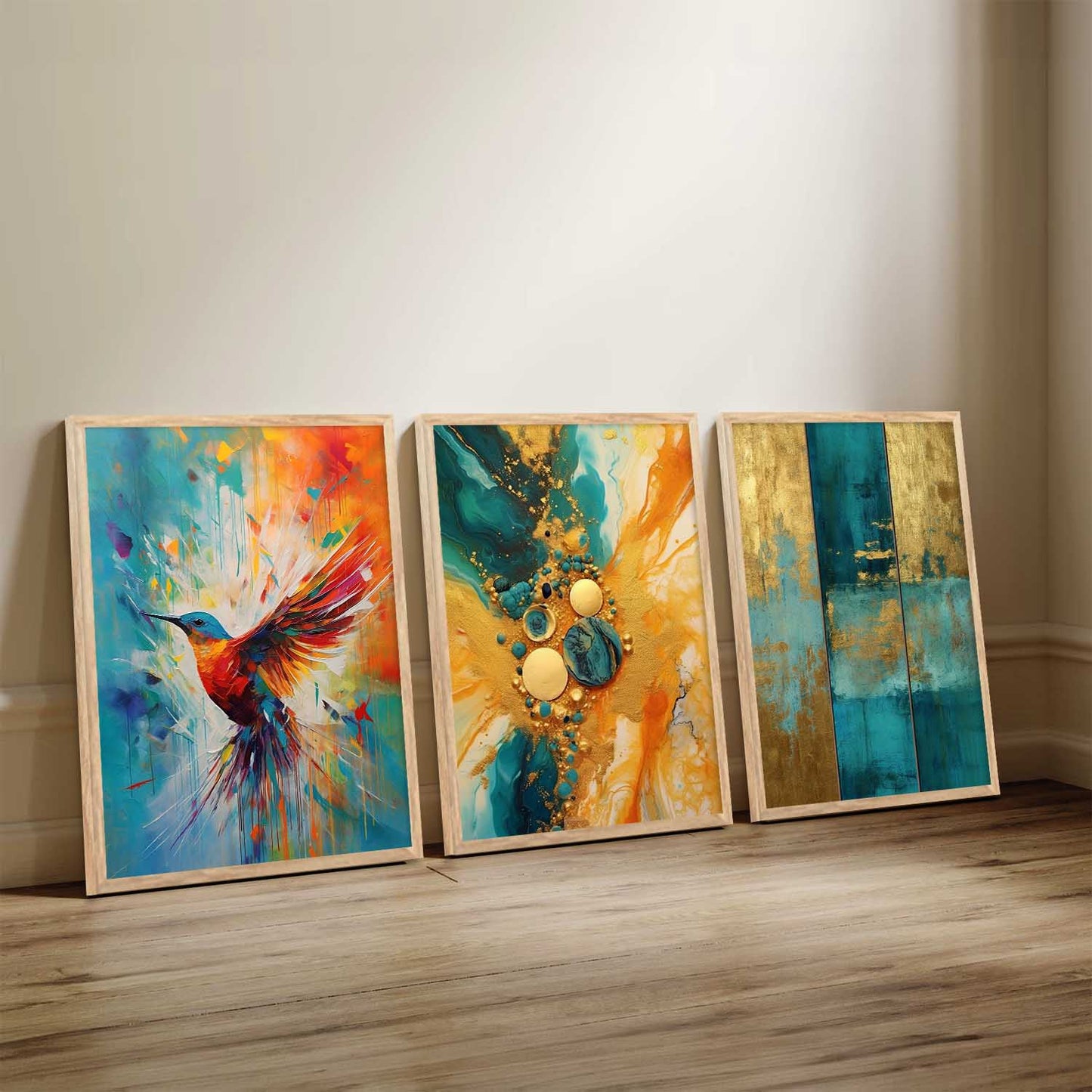 Modern Wall Art Paintings for Living Room - Wall Poster With frames