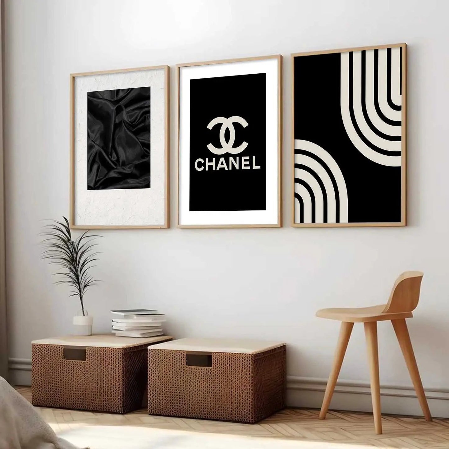 Boho Wall Art Paintings for Living Room - Wall Poster With frames